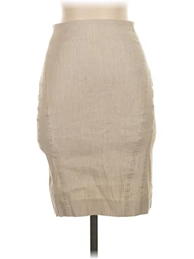 Pre-owned Bebe Casual Skirt In Tan