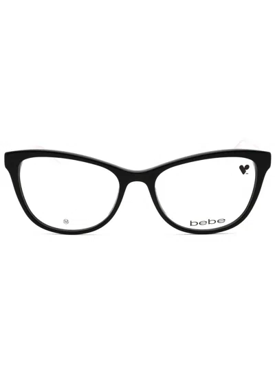 Bebe Cat Eye Eyeglasses For Women In Black