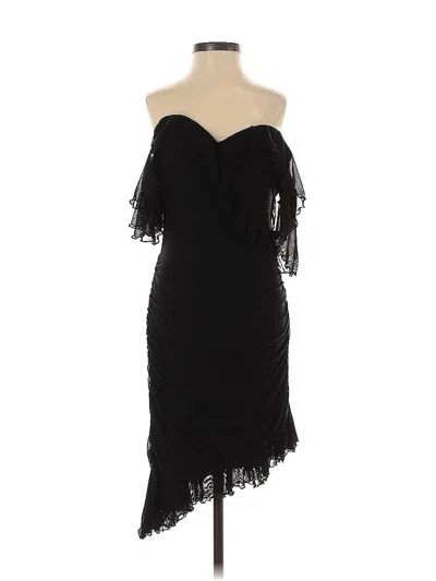 Pre-owned Bebe Cocktail Dress In Black