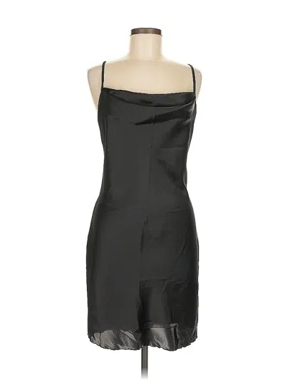 Pre-owned Bebe Cocktail Dress In Black