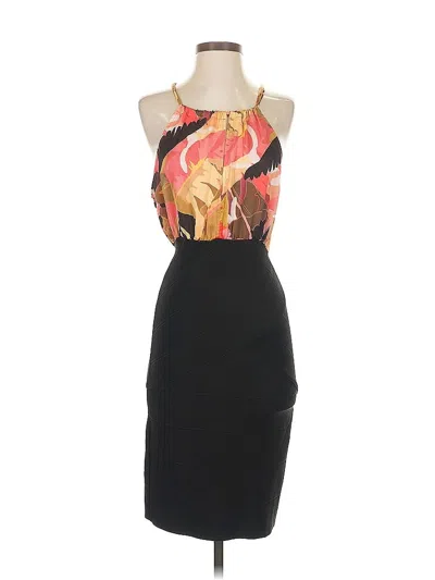 Pre-owned Bebe Cocktail Dress In Black