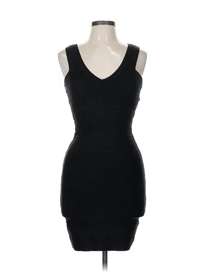 Pre-owned Bebe Cocktail Dress In Black