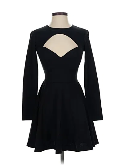 Pre-owned Bebe Cocktail Dress In Black