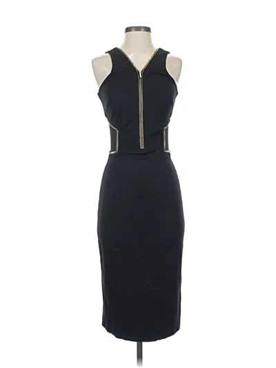 Pre-owned Bebe Cocktail Dress In Black