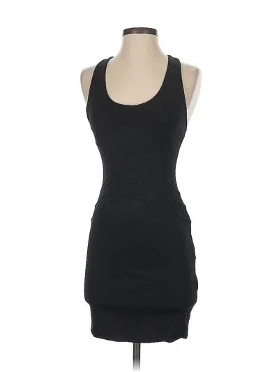 Pre-owned Bebe Cocktail Dress In Black