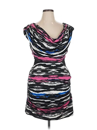 Pre-owned Bebe Cocktail Dress In Black