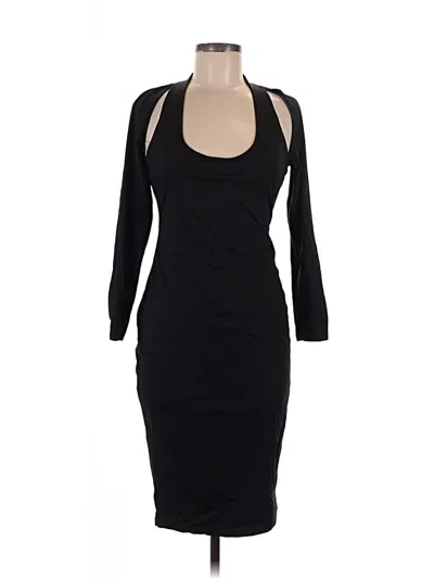 Pre-owned Bebe Cocktail Dress In Black