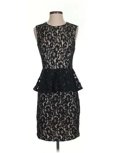 Pre-owned Bebe Cocktail Dress In Black