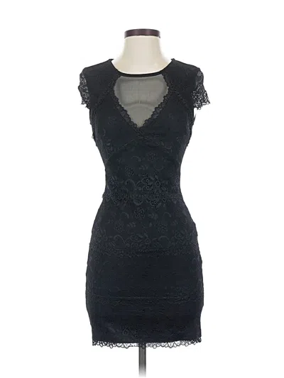 Pre-owned Bebe Cocktail Dress In Black