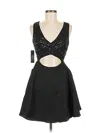 Bebe Cocktail Dress In Black