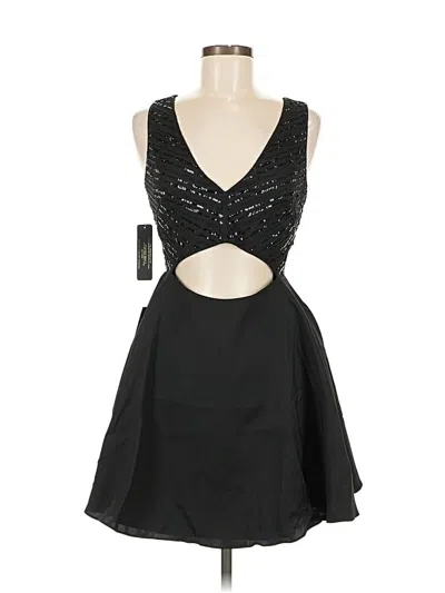 Bebe Cocktail Dress In Black