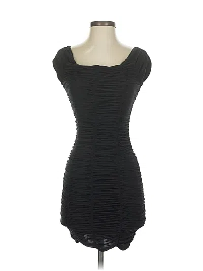 Pre-owned Bebe Cocktail Dress In Black