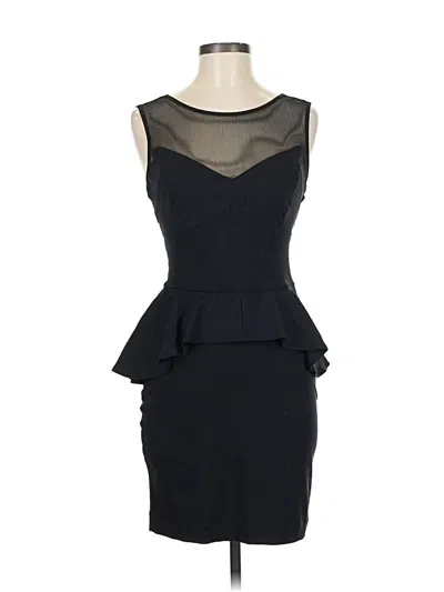 Pre-owned Bebe Cocktail Dress In Black