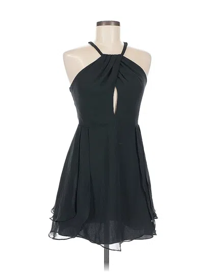 Pre-owned Bebe Cocktail Dress In Black