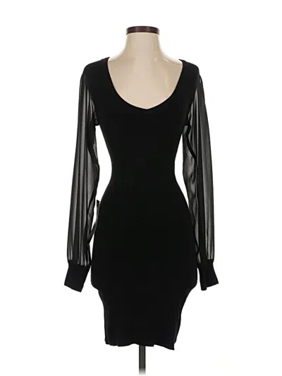 Bebe Cocktail Dress In Black