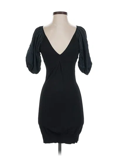 Pre-owned Bebe Cocktail Dress In Black