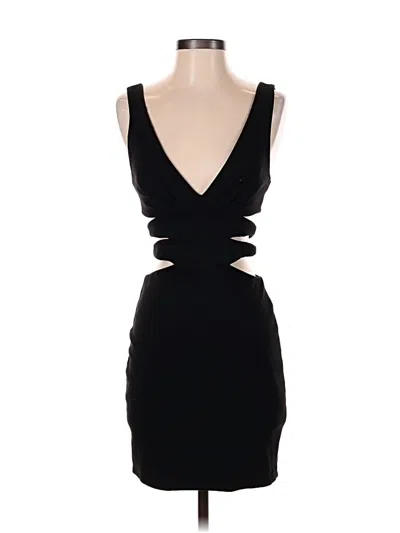 Pre-owned Bebe Cocktail Dress In Black