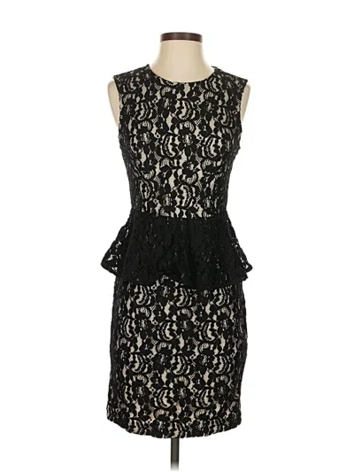 Pre-owned Bebe Cocktail Dress In Black
