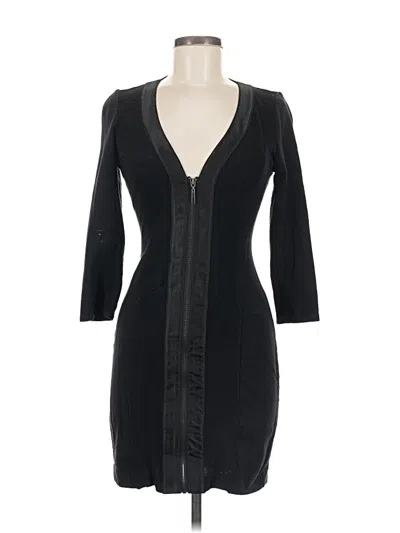 Pre-owned Bebe Cocktail Dress In Black
