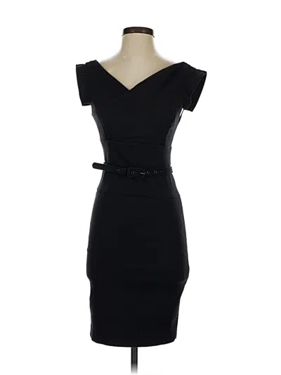 Pre-owned Bebe Cocktail Dress In Black