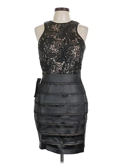 Pre-owned Bebe Cocktail Dress In Black