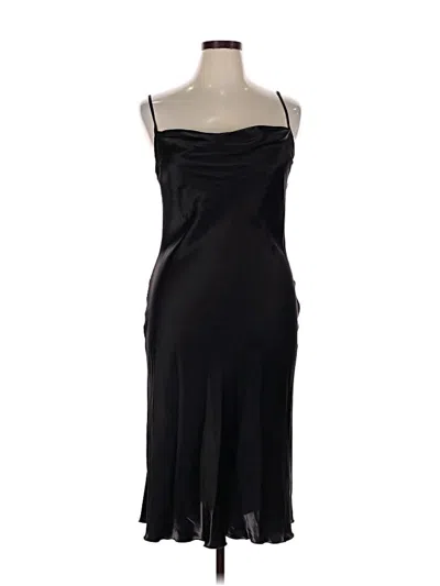 Pre-owned Bebe Cocktail Dress In Black