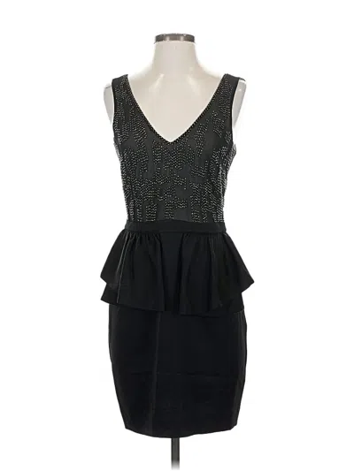 Pre-owned Bebe Cocktail Dress In Black