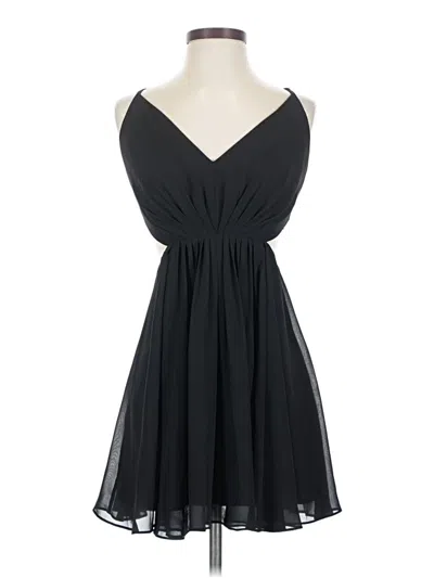 Pre-owned Bebe Cocktail Dress In Black