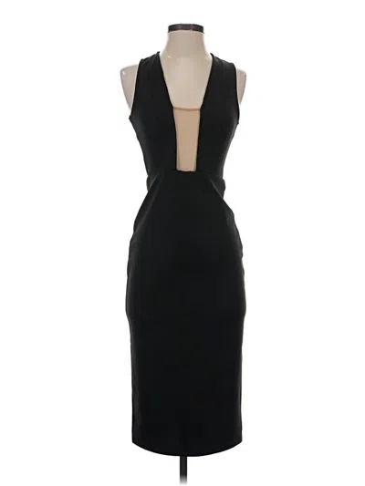 Pre-owned Bebe Cocktail Dress In Black
