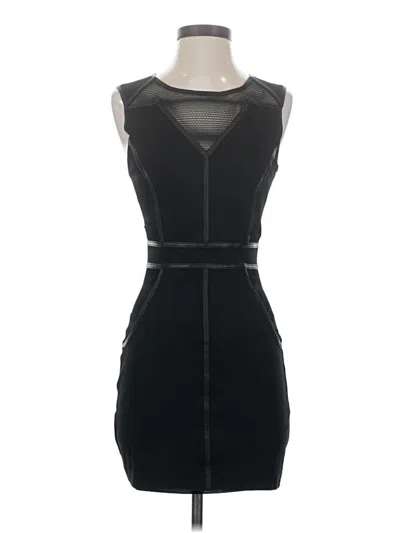 Pre-owned Bebe Cocktail Dress In Black
