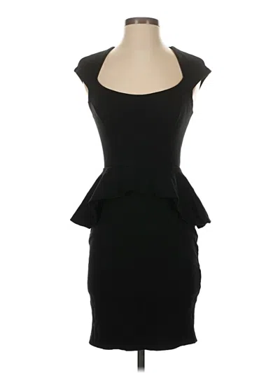 Pre-owned Bebe Cocktail Dress In Black