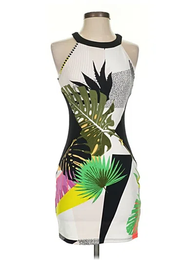 Pre-owned Bebe Cocktail Dress In Black