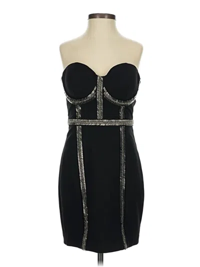 Pre-owned Bebe Cocktail Dress In Black