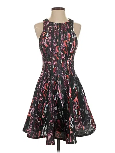 Pre-owned Bebe Cocktail Dress In Black