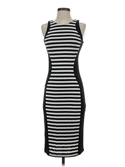 Pre-owned Bebe Cocktail Dress In Black