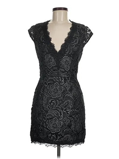 Pre-owned Bebe Cocktail Dress In Black
