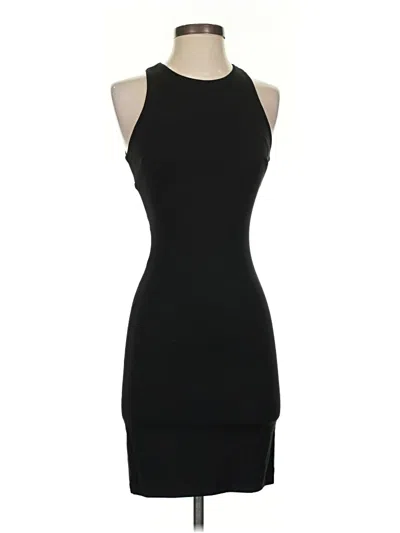 Pre-owned Bebe Cocktail Dress In Black