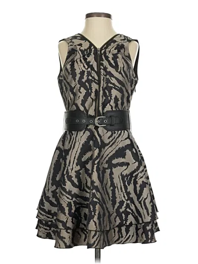 Pre-owned Bebe Cocktail Dress In Black