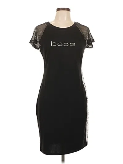 Pre-owned Bebe Cocktail Dress In Black