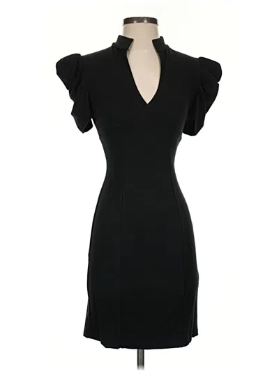 Pre-owned Bebe Cocktail Dress In Black