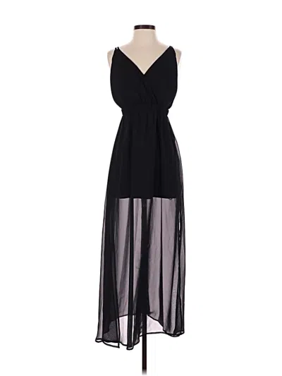 Pre-owned Bebe Cocktail Dress In Black