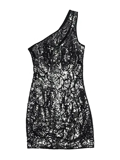 Pre-owned Bebe Cocktail Dress In Black