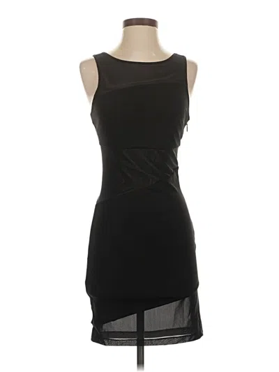 Pre-owned Bebe Cocktail Dress In Black