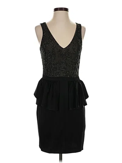 Pre-owned Bebe Cocktail Dress In Black