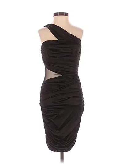 Pre-owned Bebe Cocktail Dress In Black