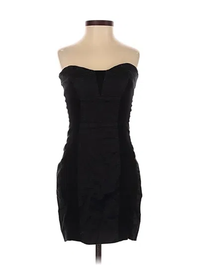 Pre-owned Bebe Cocktail Dress In Black