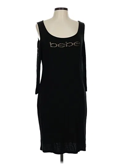 Pre-owned Bebe Cocktail Dress In Black