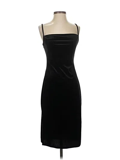 Pre-owned Bebe Cocktail Dress In Black
