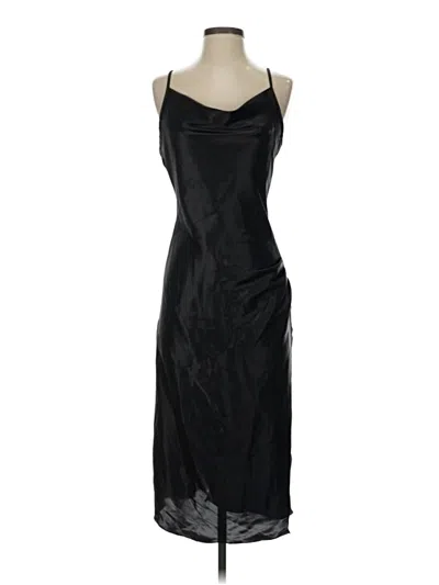 Pre-owned Bebe Cocktail Dress In Black