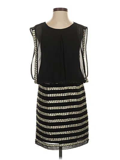 Pre-owned Bebe Cocktail Dress In Black